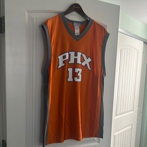 PHX Orange Basketball Jersey Steve Nash